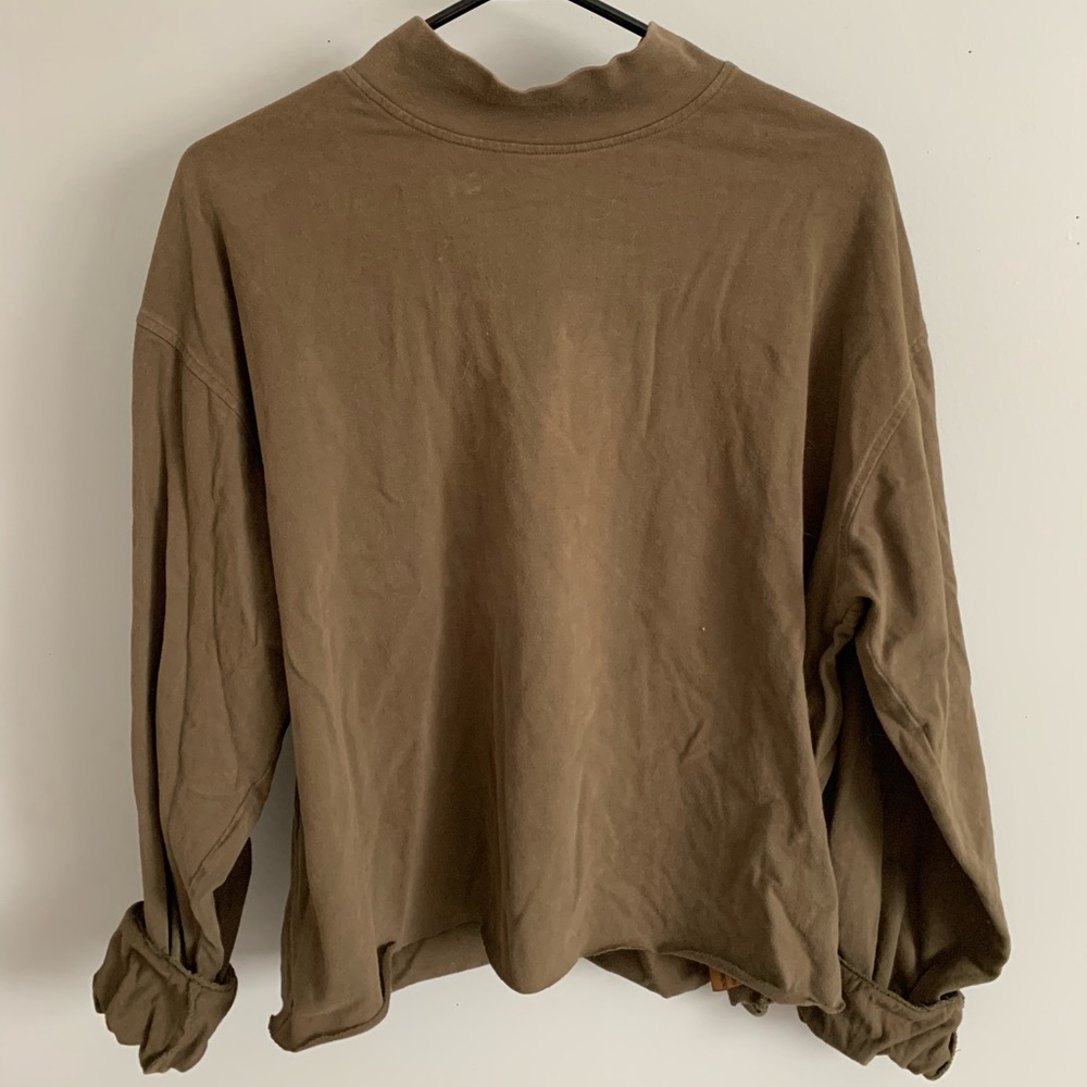 Vintage mock neck long sleeve